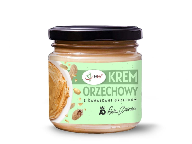 Erdnusscreme knusprig 200g - VIVIO - Biogo.de
