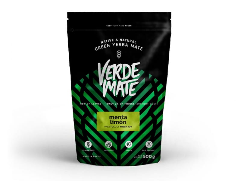 Yerba Mate Menta Limon 500g VERDE MATE - Biogo.de