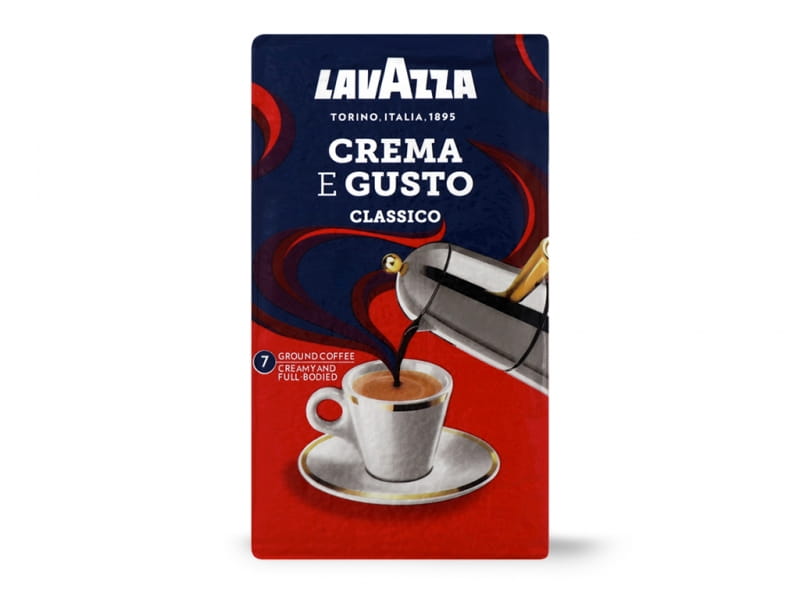 Gemahlener Kaffee mit Crema e'gusto clas. 250 g LAVAZZA - Biogo.de