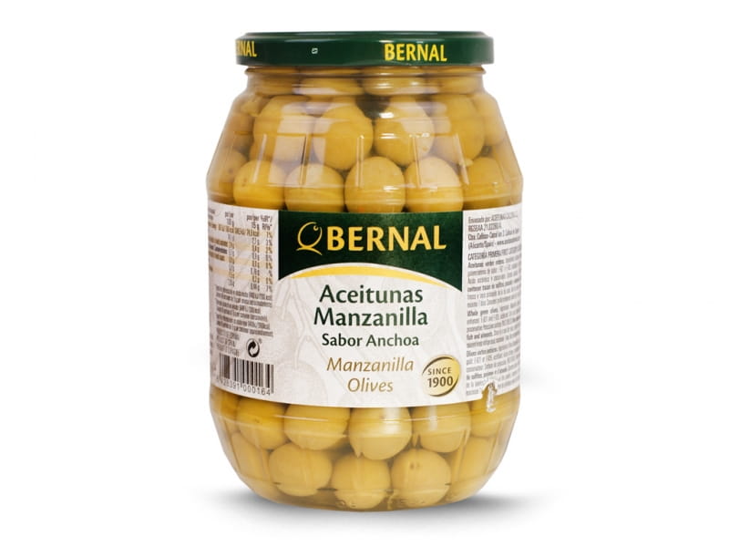 Natürliche Oliven 600g - BERNAL - Biogo.de