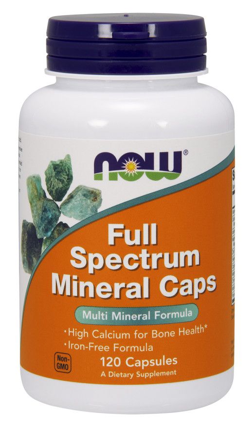 Vollspektrum-Mineral 120 Kapseln. JETZT LEBENSMITTEL