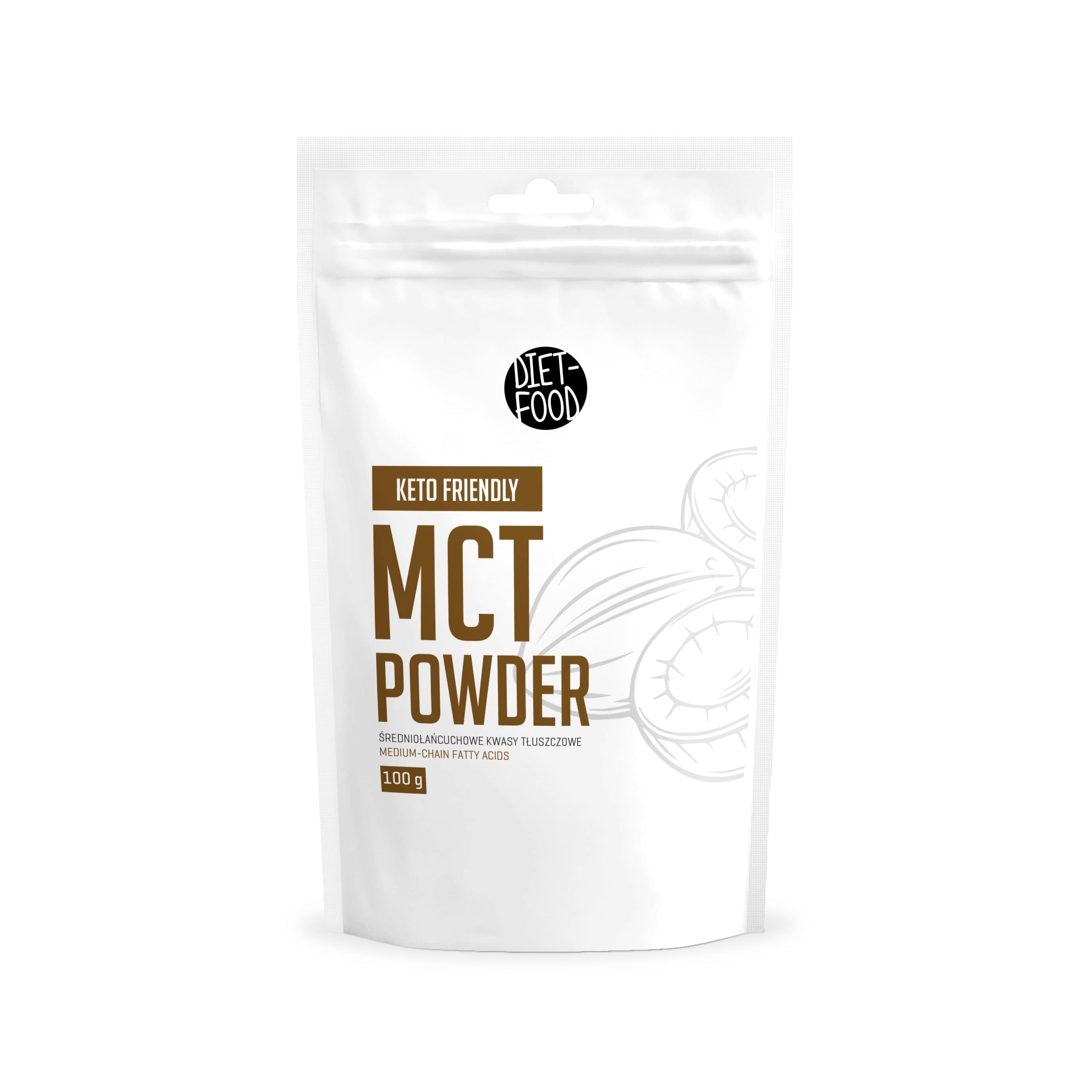 MCT-Kokosöl in Pulverform 100 g DIÄT - LEBENSMITTEL - Biogo.de