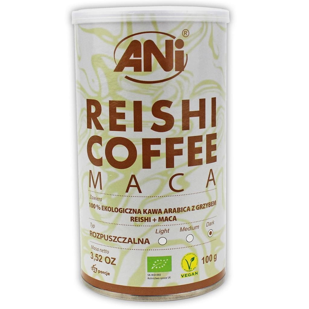 Instant-Kaffee Arabica mit Reishi-Pilz und Maca BIO 100 g - ANI - Biogo.de