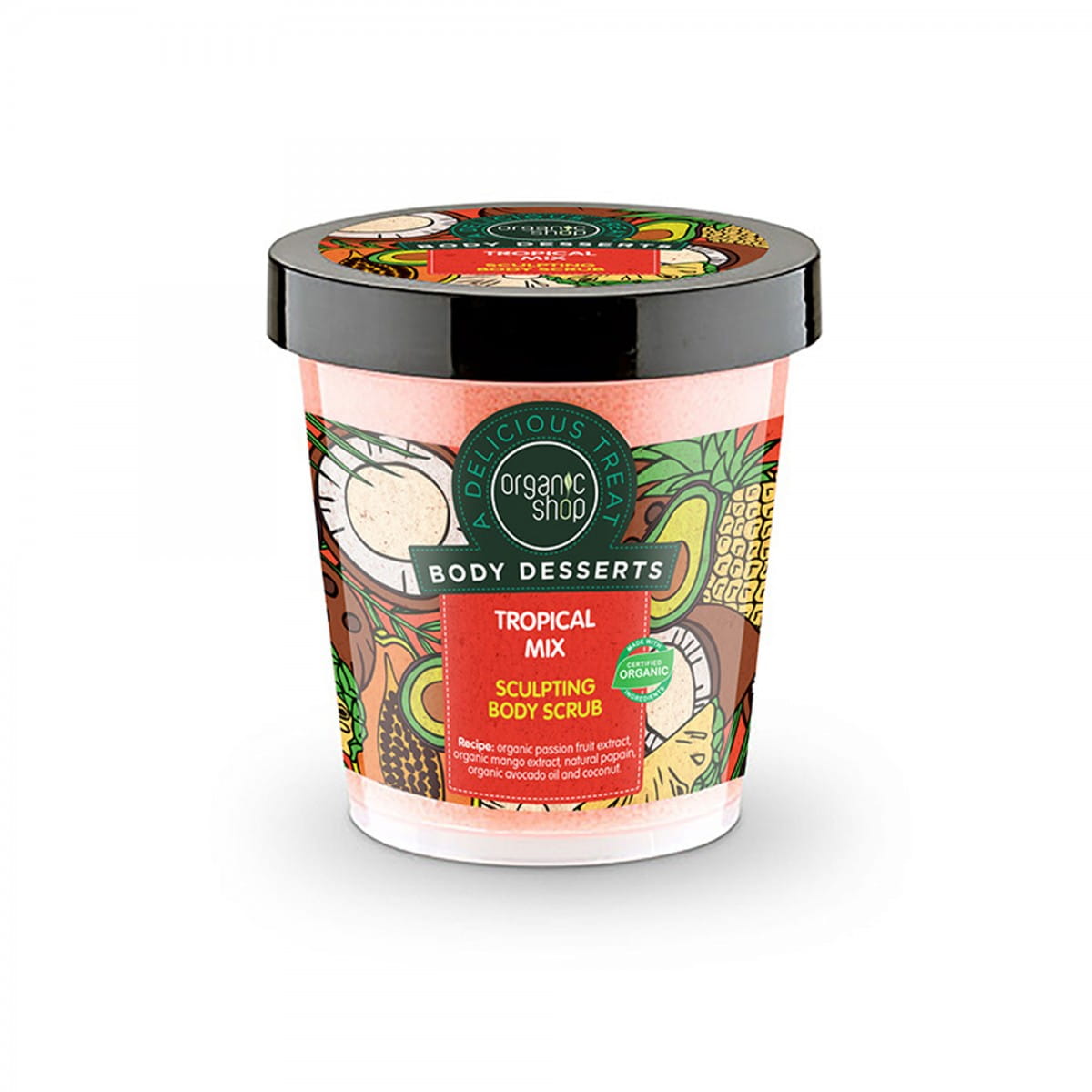 Modellierendes Körperpeeling Tropical Mix 450 ml - Biogo.de
