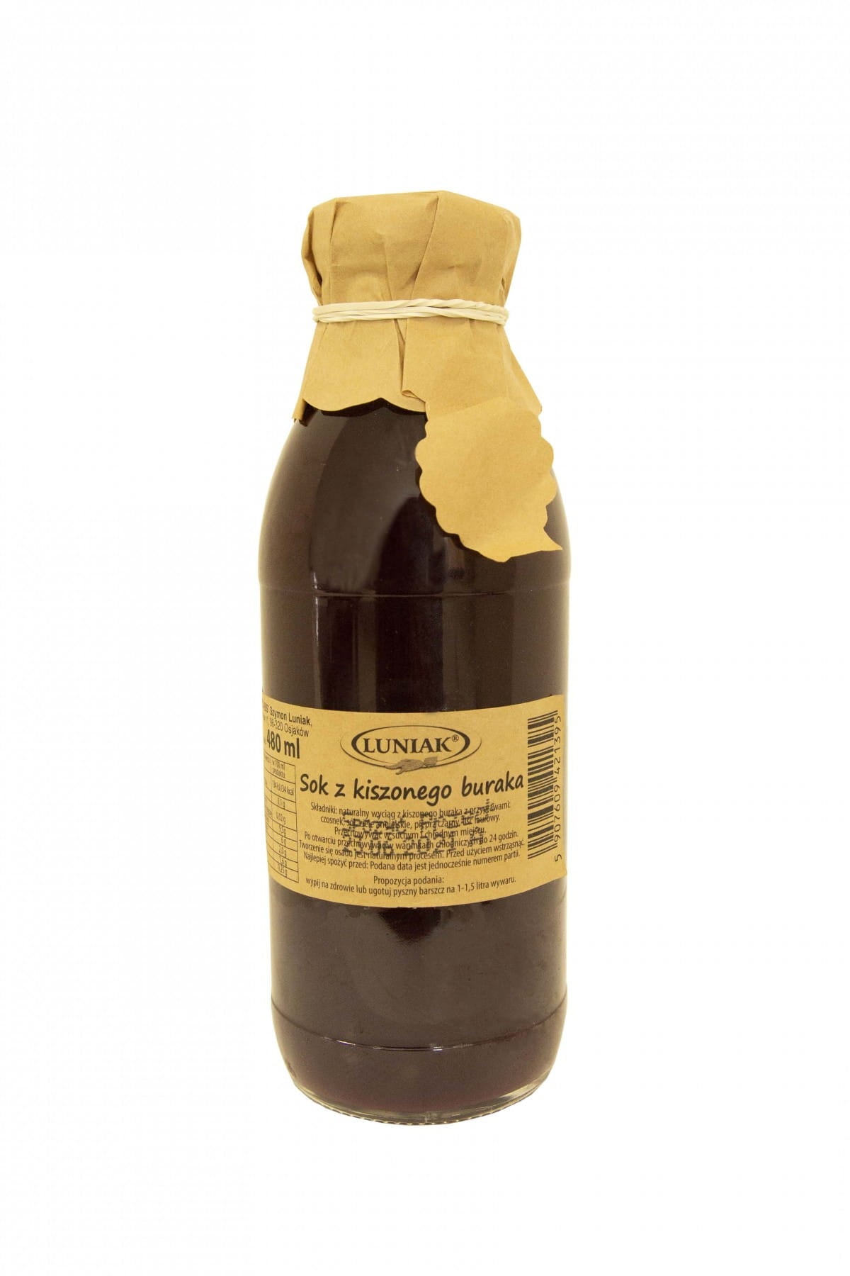Eingelegter Rübensaft 480ml LUNIAK - Biogo.de