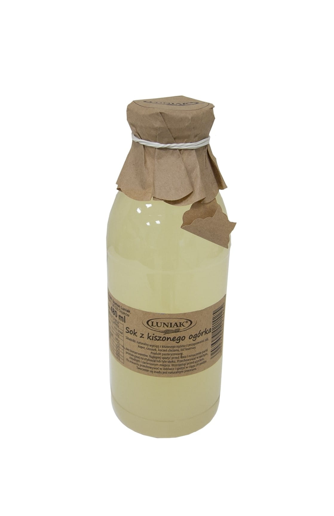 Eingelegter Gurkensaft 480ml LUNIAK - Biogo.de
