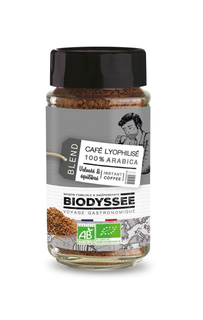 Kaffee 100% Arabica, löslich 100g ECO BIODYSSEE - Biogo.de