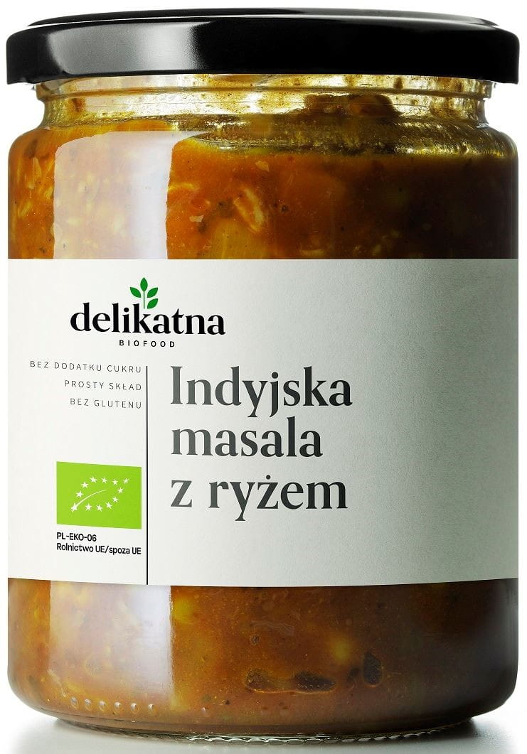 Indisches Masala mit Reis BIO 540 ml - DELICATE - Biogo.de