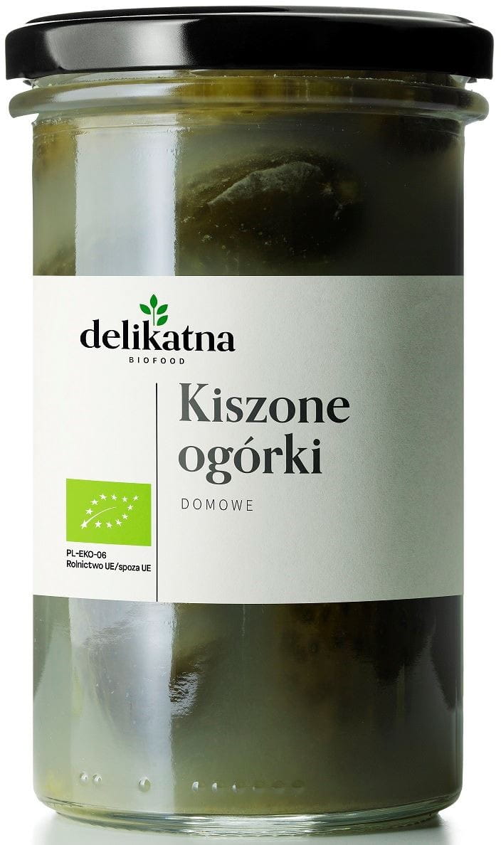 Eingelegte Gurken BIO 500 g (350 g) - DELICATE - Biogo.de