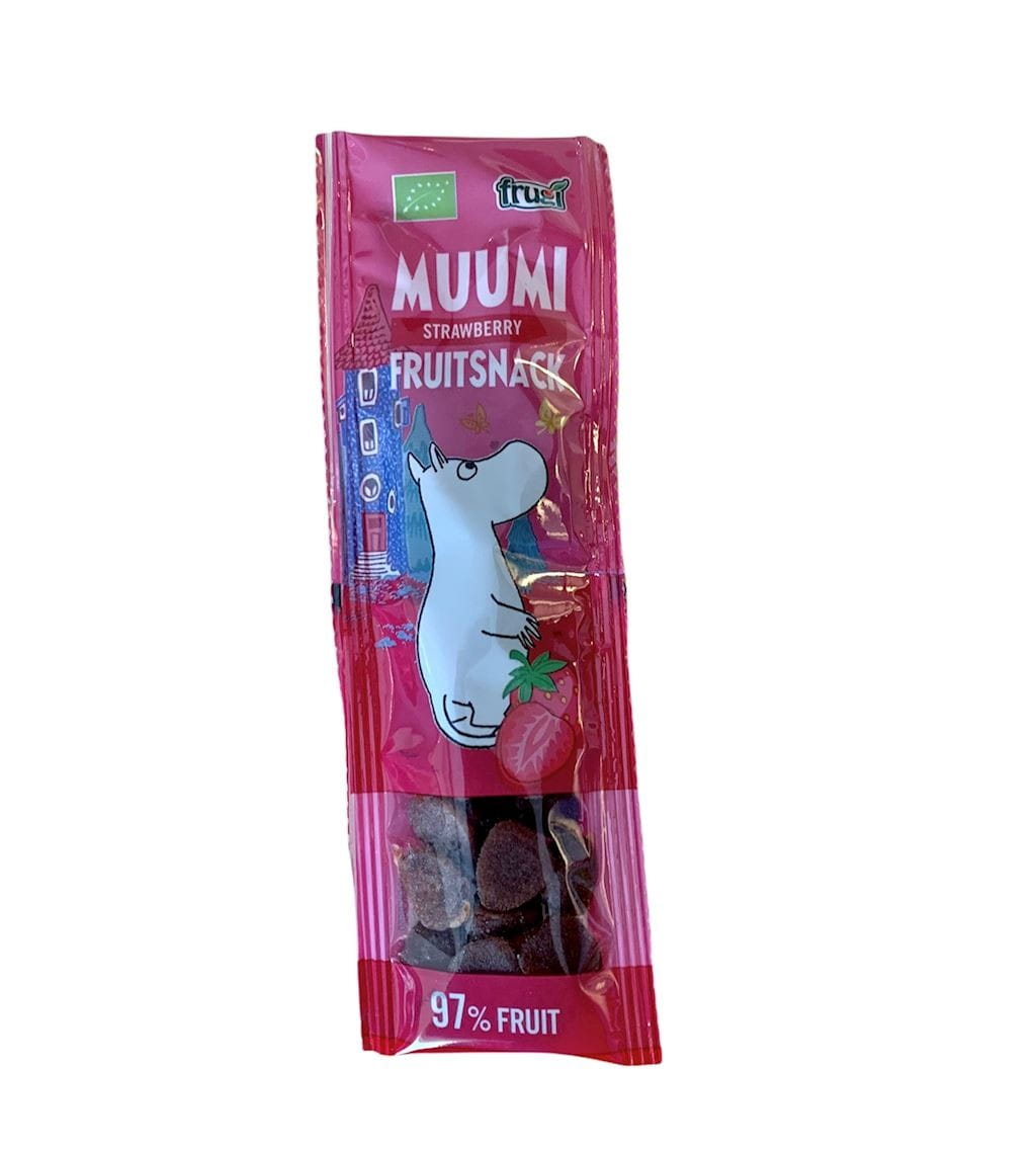 Gummies (Mumins) Fruchtapfel - Erdbeere ohne Zuckerzusatz BIO 25 g - HOUSE OF DENMARK - Biogo.de