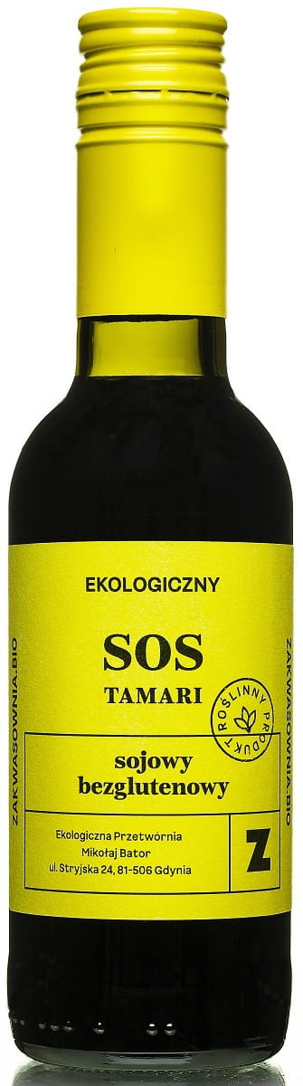 Glutenfreie Tamari Sojasauce BIO 250 ml - ZAKWASOWNIA - Biogo.de