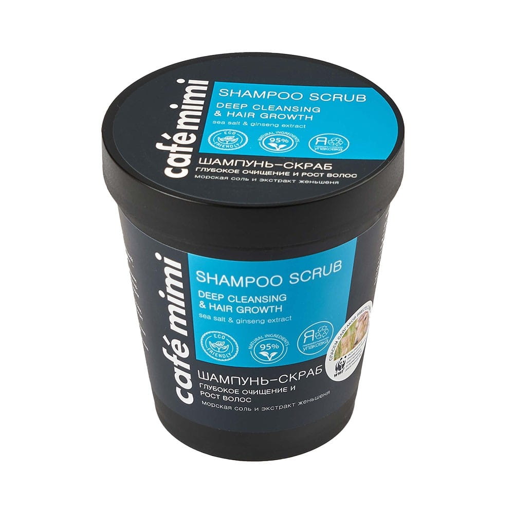 Shampoo - reinigendes und stimulierendes Haarpeeling 330 g CAFEMIMI - Biogo.de
