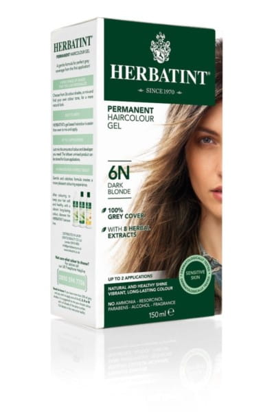 Gelfarbe 6n Dunkelblond 150 ml HERBATINT - Biogo.de