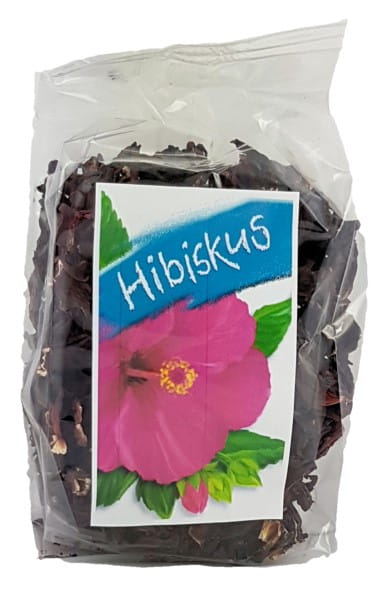 Hibiscus 100g unterstützt die Arbeit der ASZ-Leber - Biogo.de