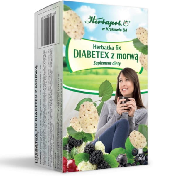Diabetex mit Maulbeertee fix 15gx20 HERBAPOL - Biogo.de