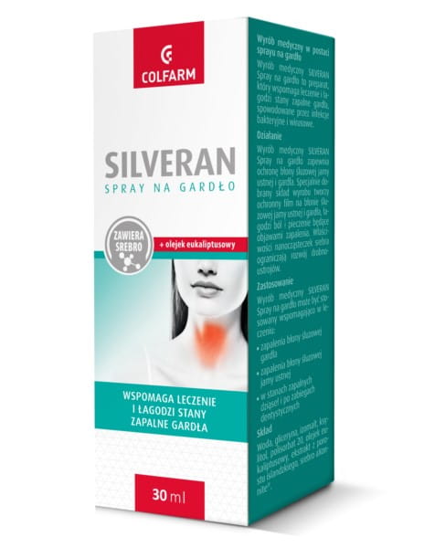 Silveran Halsspray 30 ml COLFARM - Biogo.de