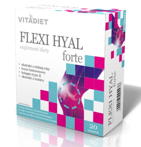 Flexi Hyal FORTE 20 Beutel x 15 ml VITADIET - Biogo.de
