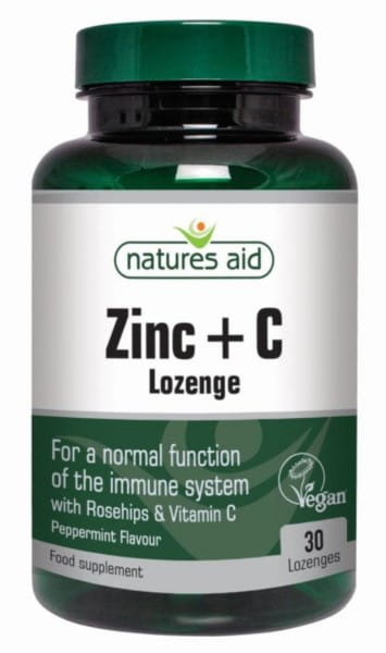 Zink mit Vitamin C zum Lutschen 30 Tab. NATURHILFE - Biogo.de