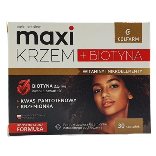 Maxi Silizium + Biotin 30 Kapseln COLFARM gesundes Haar - Biogo.de