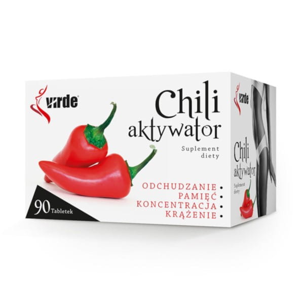 Chili-Aktivator 90 Tabs zum Abnehmen VIRDE - Biogo.de
