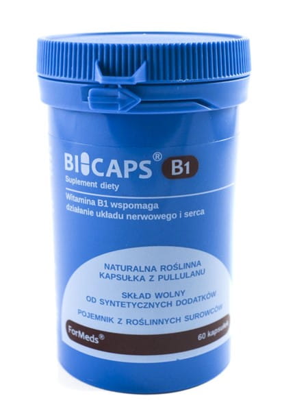 Bicaps Vitamin B1 60 Kapseln Thiamin B - 1 FORMEDS - Biogo.de