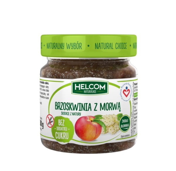 Helcom Fruchtpaste Pfirsich mit Maulbeere 200g HELCOM - Biogo.de