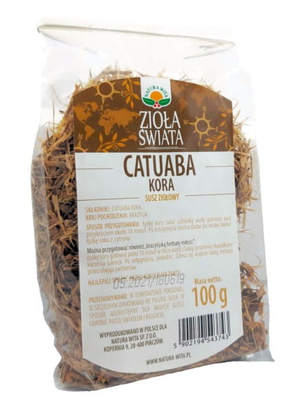 Catuaba Rinde getrocknete Kräuter 100g WILLKOMMEN NATUR - Biogo.de