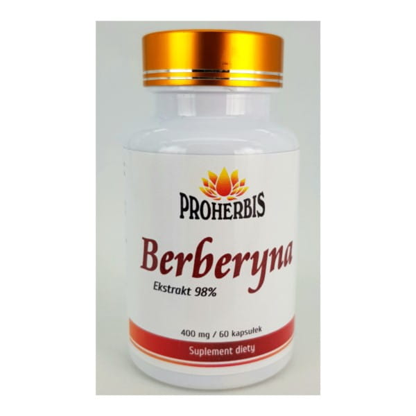 Berberin HCL 98% 60 Kapseln PROHERBIS - Biogo.de