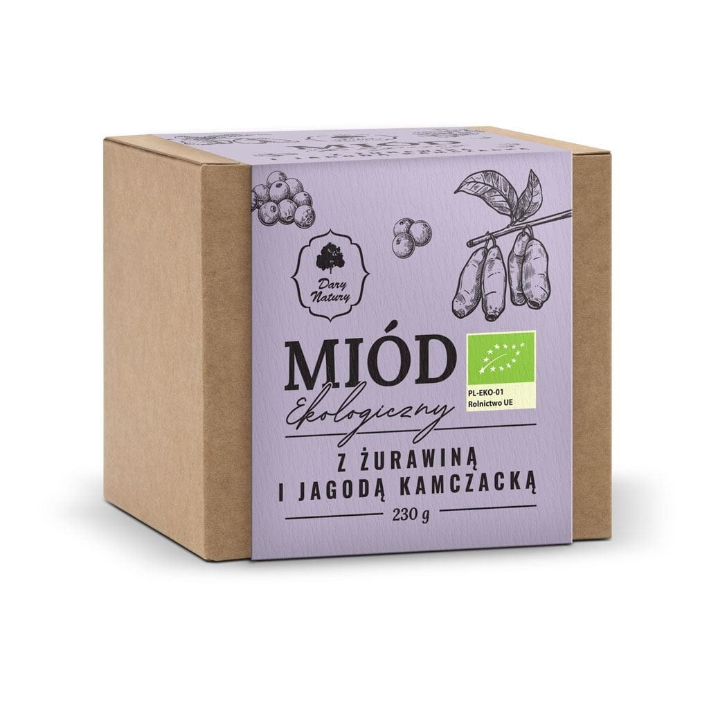 Blütennektarhonig mit Beeren und Preiselbeeren BIO 230 g - Geschenke der Natur - Biogo.de