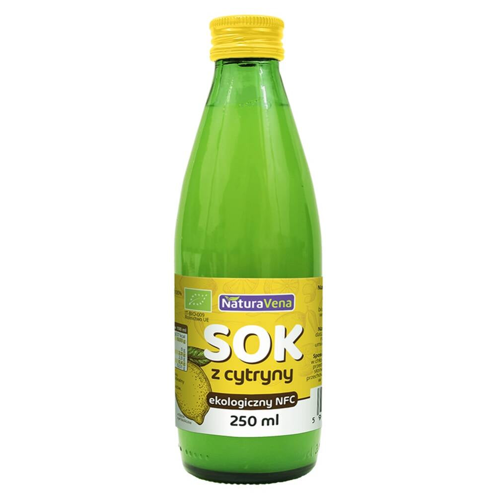 Zitronensaft 250 ml Bio - NaturAvena - Biogo.de