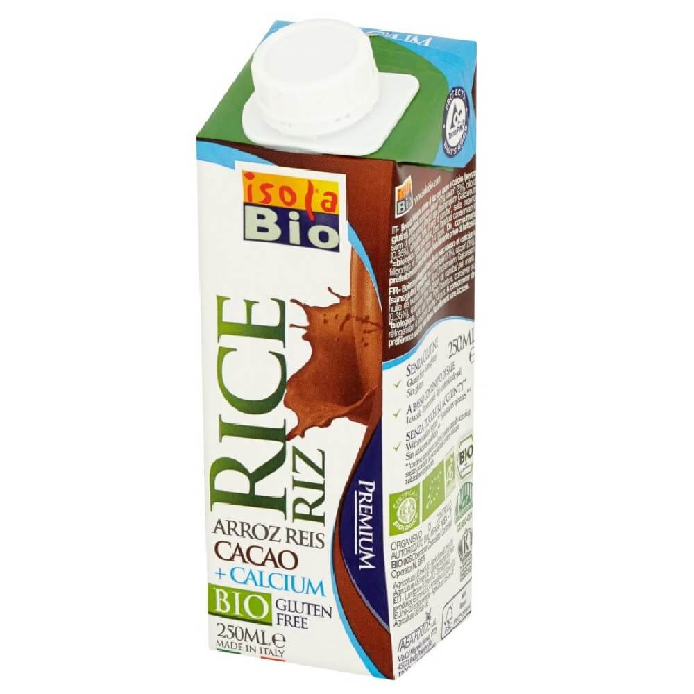 Kakaoreisgetränk mit Calcium glutenfrei BIO 250 ml ISOLA bio