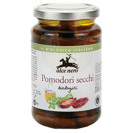 Getrocknete Tomaten in Olivenöl BIO 330 g - ALCE NERO