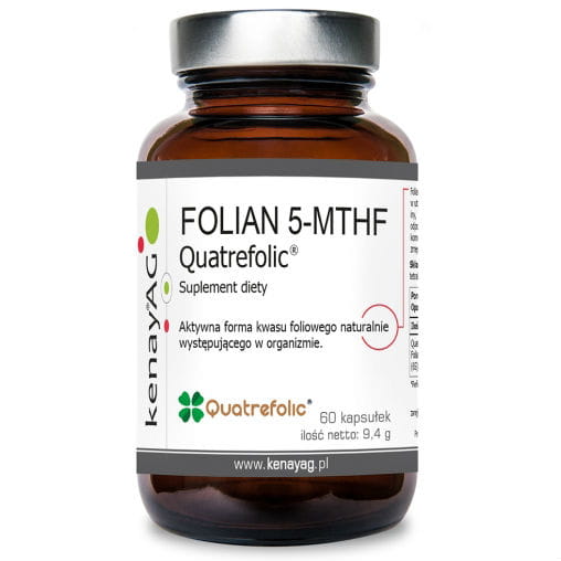 Die aktive Form von FolsÀure Folat Quatrefolic 5 - mthf 60 KENAY Kapseln