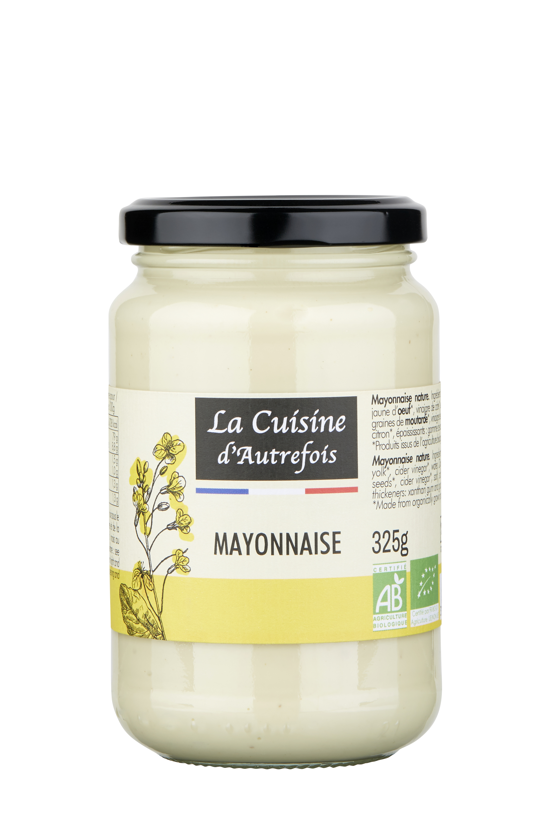 Eiermayonnaise BIO 325 g - LA CUISINE D AUTREFOIS - Biogo.de