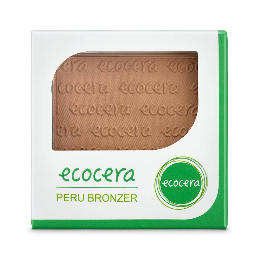 Peru Bräunungspuder von ECOCERA in 10 g, fein gemahlener Puder für natürliche Bräunung und Hautpflege.