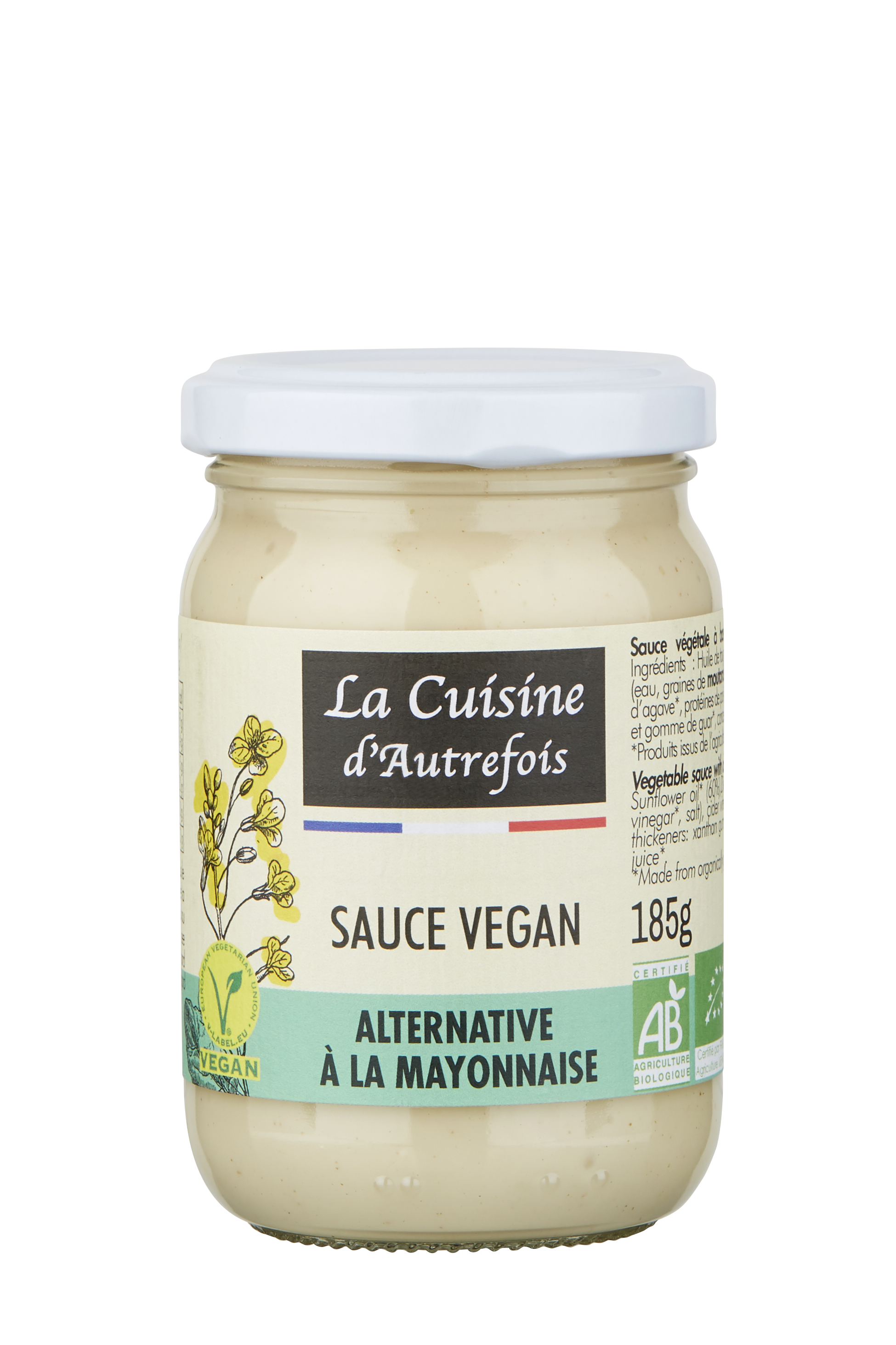 Vegane Mayonnaise BIO 185 g - LA CUISINE D AUTREFOIS - Biogo.de