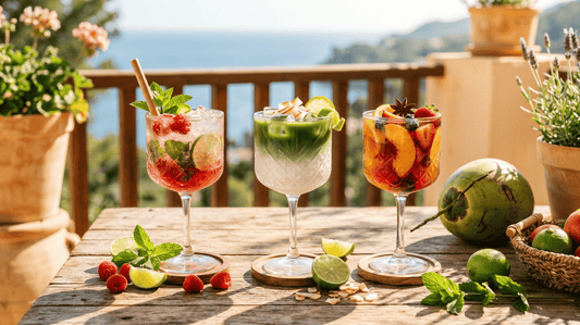 Zuckerfreie Sommer-Mocktails: Isotonische Erfrischung mit Kokoswasser und Erythrit