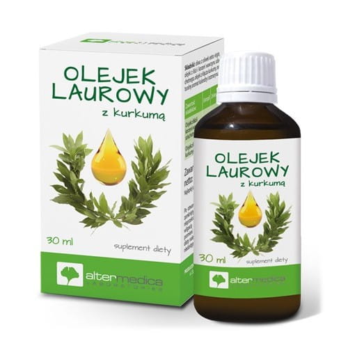 Alter Medica Kurkumaöl in einer 30 ml Flasche mit frischer Kurkumawurzel und Gelb-Orange Farbtönen.