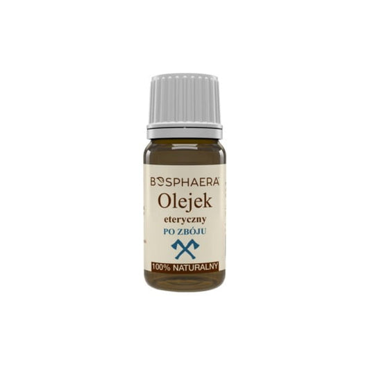 Bosphaera Nach Räuber Öl 10 ml Flasche mit dunklem Etikett, natürliches ätherisches Öl für Wohlbefinden und Aromatherapie.