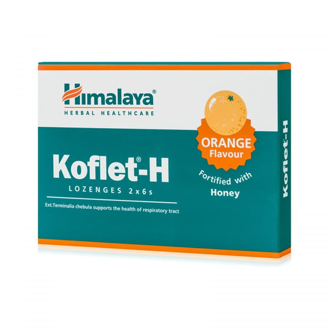 Koflet-H, orange (12 tabletter) Main Image