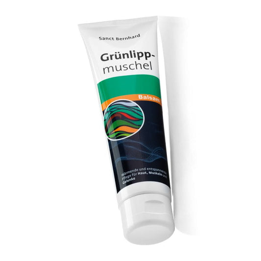 Balsam mit Grünlippmuschel-Extrakt von Kräuterhaus Sanct Bernhard, 25 ml Flasche, für Gelenk- und Muskelschmerzen