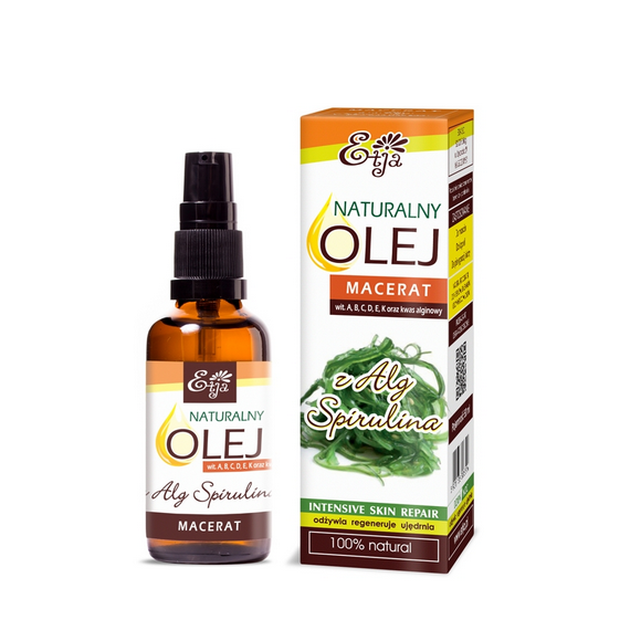 ETJA Spirulina algazsír (mazerátum) 50ml Másodlagos kép