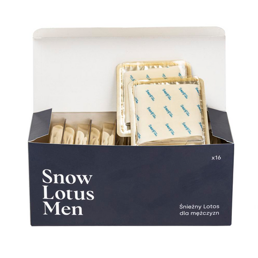 Weiße Snow Lotus Einlegesohlen für Männer, 16 Stück, weiche, bequeme Schuheinlagen für optimalen Komfort.