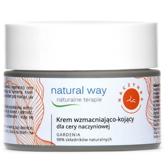 Natürliche NATURAL WAY Vaskuläre Stärkung und beruhigende Creme, Creme mit pflegender Textur zur Unterstützung der Gefäßgesundheit