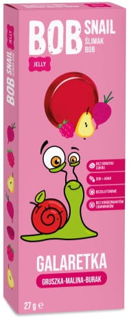 Gelee-Snack Körte-Málna-Cékla 27g Másodlagos kép