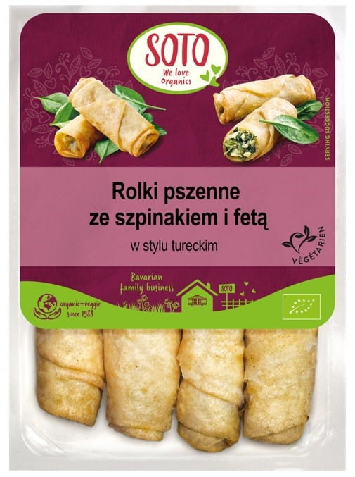 Borek - Pšeničná houska s špenátem a fetou BIO 190 g Main Image