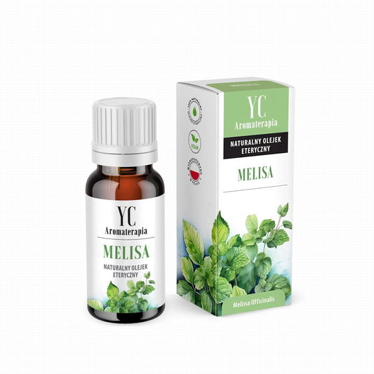 Ätherisches Melisa-Öl in 10 ml Flasche von YOUR CANDLE, ideal für Duftkerzen und aromatische Anwendungen.