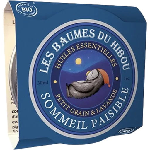 Herr Sowa Calm Sleep Balm in 30 ml Glasbehälter, entspannender Bade- und Schlafbalsam von Dystrybutor Biogo.pl