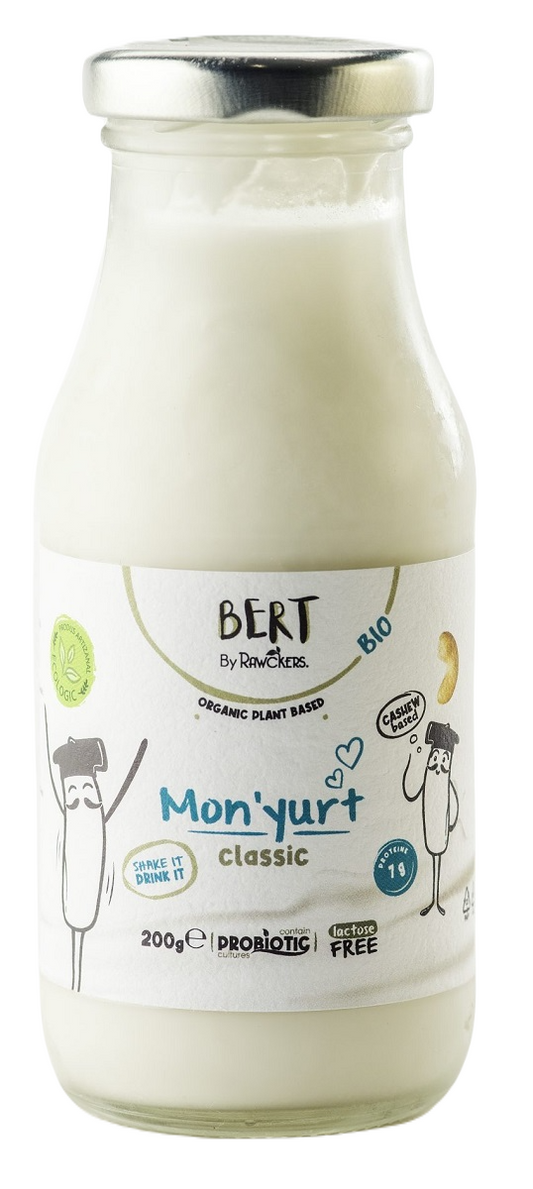 Bio veganer Joghurt-Alternative für Getränke von BERT, 200 g, cremige pflanzliche Milchalternative, ideal für gesunde Ernährung