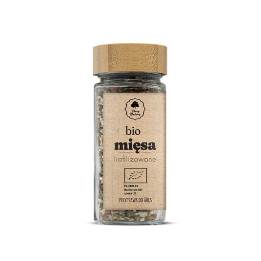 LIOFILIZIERTE Fleischzubereitung BIO von DARY NATURY, 20 g, getrocknetes, naturbelassenes Fleisch für Tiernahrung
